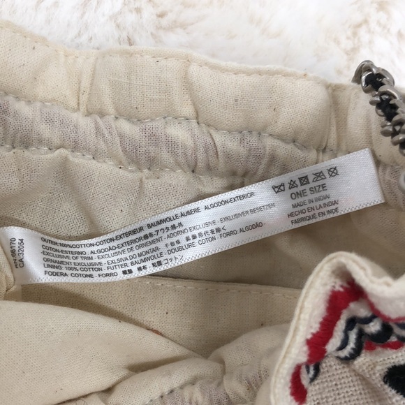 NEW Free People Emmie Embroidered Crossbody Purse - Picture 6 of 7